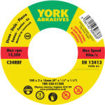 York - 100X3X16 C24RBF LAPOS VÁGÓKORONG T41 (YRK2305120K)