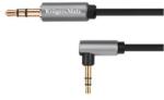 Krüger&Matz Kábel Jack 3, 5 mm-es ferde - Jack 3, 5 mm-es, 1 m Kruger&Matz Basic