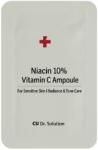 CUSKIN Dr. Solution Niacin 10% Vitamin C Ampoule (sample) - Ampulă Iluminatoare cu 10% Niacinamid Și Vitamina C 1, 5ml (sample)