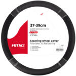 AMiO Kormányvédő M Ø 37-39 cm fekete/szürke - AMIO