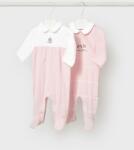 Mayoral Newborn baba ujjatlan rugdalózó 2 db - rózsaszín 75