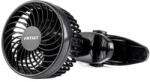 AMiO Ventilátor 24V szivargyújtós 1x11, 5 cm (4, 5") átmérőjű praktikus csipesszel - AMIO