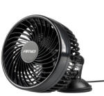 AMiO Ventilátor 24V szivargyújtós 1x15 cm (6") átmérőjű tapadókorongos, szélvédőre - AMIO