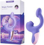 Magic Motion Magic Ponder - 2in1 csiklókaros vibrátor (lila) - erotikashow