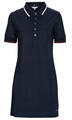 Tommy Hilfiger Rövid ruhák REG SPLIT GLB STP POLO DRS SS Tengerész EU S