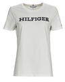 Tommy Hilfiger Rövid ujjú pólók REG MONOTYPE EMB C-NK SS Fehér EU S
