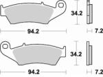 Braking off-road szinterezett fém fékbetét - 772CM46 Braking Futómű és fék alkatrészek Fékbetétek (tárcsafék)