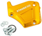 Stage6 Derbi 257816435613017 olajpumpa fedél alumínium arany Stage6 Motor alkatrészek Olajfilterek, olajpumpák
