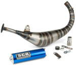 SCR Corse Racing Line 80-90 AM6 kipufogó, kék SCR Corse Kipufogók és alkatrészeik Kipufogók Robogó kipufogók (tuning)