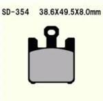 Wesrah VD-354 fékbetét Wesrah Futómű és fék alkatrészek Fékbetétek (tárcsafék)