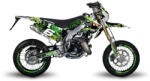 Stage6 Grafikai készlet Honda HM 50 Stage6 zöld / fekete Stage6 Vázak, idomok, kiegészítők Idomok, burkolat elemek