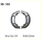 Wesrah Brake Shoe Vesrah VB-160 fékpofa Wesrah Futómű és fék alkatrészek Fékpofák (dobfék)
