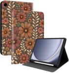  Husă tip carte ART pentru Samsung Galaxy Tab A9 / Galaxy Tab A11 VINTAGE BLOSSOM