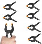 GearPro Bilincs Műanyag Klip Klip Fotó Stúdió Béka Hátlap Szett 6DB-OS (Mocny klips uchwyt studyjny żabka zacisk)