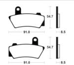 TECNIUM Street Performance Szintermetál Fékbetétek - MR495 TECNIUM Futómű és fék alkatrészek Fékbetétek (tárcsafék)