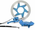 BERINGER Top Race teljes fékrendszer 16'' kerékhez Aerotec® radiális féknyereg 4 dugattyús - Kék BERINGER Futómű és fék alkatrészek Fékmunkahengerek, féknyergek - motomotors - 938 475 Ft
