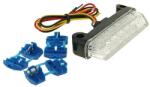 101 Octane Hátsó fényszóró LED átlátszó 78x16mm E-JELZETT univerzális 101 Octane Elektronika Világítások Hátsó lámpák