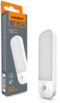 Videx LED éjszakai fény mozgásérzékelővel, 0.8W, 50lm, CCT, 120°, 750mAh, Fehér, VIDEX (VIDLAT0125)
