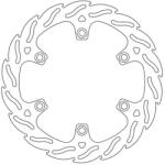 Moto Master Rögzített féktárcsa Moto Master Flame hátsó KXF 250 / 450 2019 után Moto Master Futómű és fék alkatrészek Féktárcsák