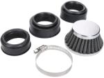 101 Octane Power Shorty 44-58mm króm légszűrő 101 Octane Motoralkatrészek Üzemanyag- és szívórendszer Légszűrők Tuning és univerzális légszűrők