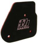 Naraku kétrétegű légszűrőbetét - Minarelli (fekvőhengeres) Naraku Motor alkatrészek Légszűrők Légszűrők (gyári, utángyártott)