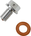 Moose Racing Olajleeresztő csavar mágneses Moose Racing YZ / YZF ezüst Moose Racing Motor alkatrészek Olajfilterek, olajpumpák