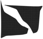 BLACKBIRD karbon hatású légszűrődoboz matrica Yamaha YZ250F/450F-hez BLACKBIRD Vázak, idomok, kiegészítők Idomok, burkolat elemek