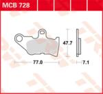 TRW LUCAS fékbetét MCB728 TRW LUCAS Futómű és fék alkatrészek Fékbetétek (tárcsafék)