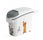 Curver Macskaeledel Tároló Doboz Légmentesen Záródó Macska Motívummal 15L 6KG (241105)