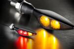KELLERMANN Rhombus S DF Dark 3 az 1-ben LED irányjelző, hátsó/féklámpa egység, jobb oldal, fekete ház / füstszínű üveg KELLERMANN Elektronika Világítások Hátsó lámpák