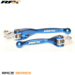 RFX Emelőkészlet RFX Race összecsukható kovácsolt kék YZ / KX 2001-2012 RFX Futómű és fék alkatrészek Fékkarok