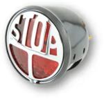 HIGHSIDER smart LED hátsó lámpa STOP, piros üveg, fekete fém ház HIGHSIDER Elektronika Világítások Hátsó lámpák