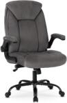 Klubfotel COMFORT ergonomikus forgószék, szürke