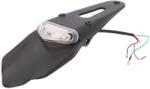101 Octane Hátsó sárvédő fehér LED féklámpával - Supermotard, Enduro 101 Octane Vázak, idomok, kiegészítők Idomok, burkolat elemek