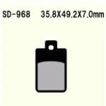 Wesrah VD-968 fékbetét Wesrah Futómű és fék alkatrészek Fékbetétek (tárcsafék)