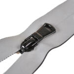 Takoy Fermoar reflectorizant impermeabil detașabil cu 2 cursori negri de 5 mm - 75 cm
