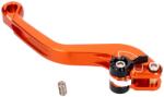 Puig 2.0 állítható kuplungkar/hátsó fékkar (rövid verzió) - narancssárga fekete Puig Futómű és fék alkatrészek Fékkarok