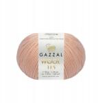 Gazzal Fonal 100% gyapjú GAZZAl Wool 115 3309 lazac (3309)