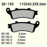 Wesrah VD-165/3 fékbetét Wesrah Futómű és fék alkatrészek Fékbetétek (tárcsafék)