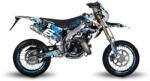 Stage6 Grafikai készlet Honda HM 50 Stage6 kék / fekete Stage6 Vázak, idomok, kiegészítők Idomok, burkolat elemek