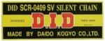 D. I. D DIDSCR0409SV-110 vezérműlánc D. I. D Kipufogók és alkatrészeik Kipufogók Robogó kipufogók (gyári, utángyártott)