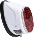 101 Octane hátsó lámpa moped ovális fehér univerzális Puch MS, MV, Maxi, Kreidler, Zündapp, Maxi, Puch MS, MV, Maxi, Zündapp 101 Octane Elektronika Világítások Hátsó lámpák (OEM)