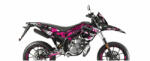 Stage6 Grafikai készlet Derbi Xtreme 2018 - 2020 rózsaszín / fekete Stage6 Vázak, idomok, kiegészítők Idomok, burkolat elemek
