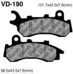 Wesrah VD-190 fékbetét PCX125 18-19R Wesrah Futómű és fék alkatrészek Fékbetétek (tárcsafék)