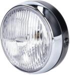 101 Octane Fényszóró kerek fekete univerzális 145mm mopedhez, kismotorhoz 101 Octane Elektronika Világítások Fényszórók (OEM)