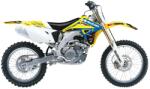 BLACKBIRD Dream Graphic 4 teljes grafikai készlet Suzuki RM-Z450-hez BLACKBIRD Vázak, idomok, kiegészítők Idomok, burkolat elemek