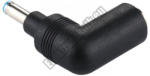  E137 DC adapter 90°-os. DC dugó 5, 5 X 2, 1-DC aljzat 5, 5x2, 1