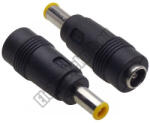  92353 DC adapter. DC dugó 5, 0x1, 4mm-DC aljzat 5, 5x2, 1mm