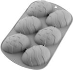 Altom Design Nagy Méretű Szilikon Sütőforma Muffinokhoz, Húsvéti Tojás Alakú Csokoládékészítő (02070151105)
