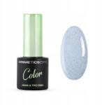 Cosmetics Zone Hibrid lakk hipo kék fekete szemcsékkel K004 Yummy Gummy